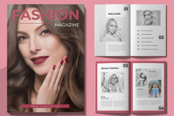 Download Magazine Template Design Layout - Layout Collection