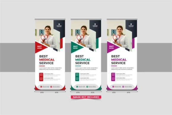 Download Medical or Healthcare Roll Up Banner - Care Collection