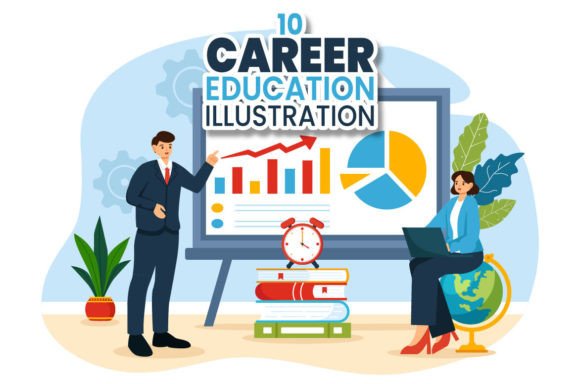 Download 10 Career Education Illustration - Care Collection