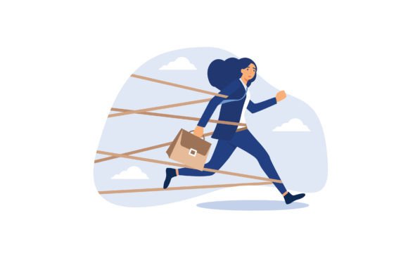 Download Gender Barrier, Woman Career Obstacle - Care Collection