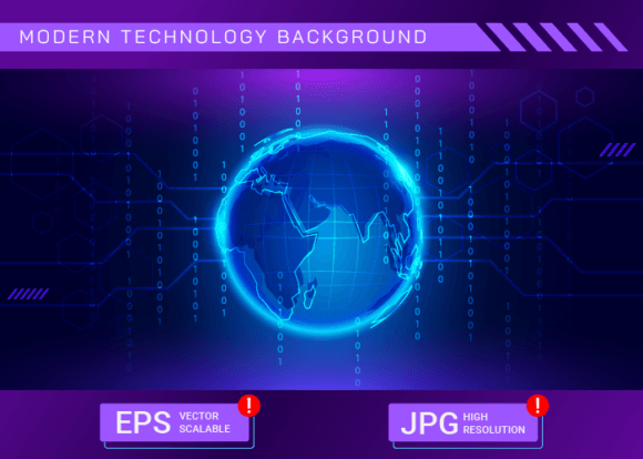 Download Modern Global Technology Background - Global Collection