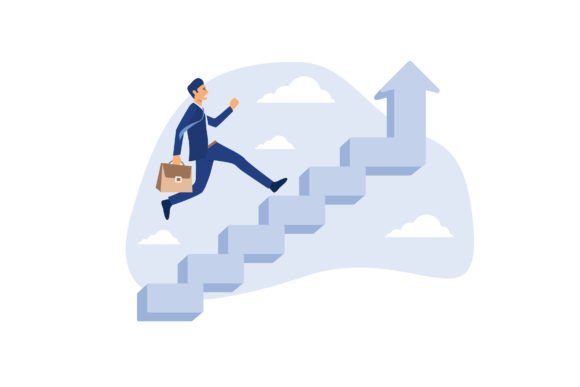 Download Improvement or Career Growth, Stairway - Care Collection