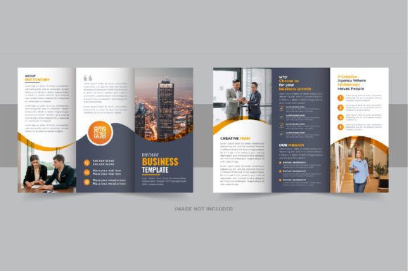 Download Business Trifold Brochure Design Layout - Premium Bundle